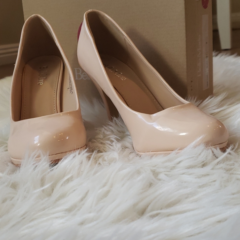 4 inch nude heels